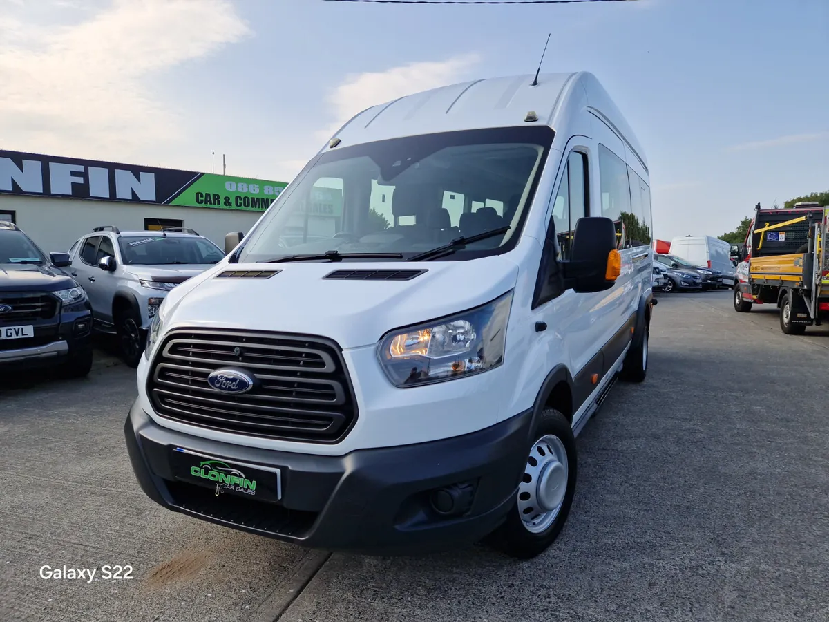 2017 FORD TRANSIT 17 SEATER MINIBUS 2.2L 125BHP TW - Image 3