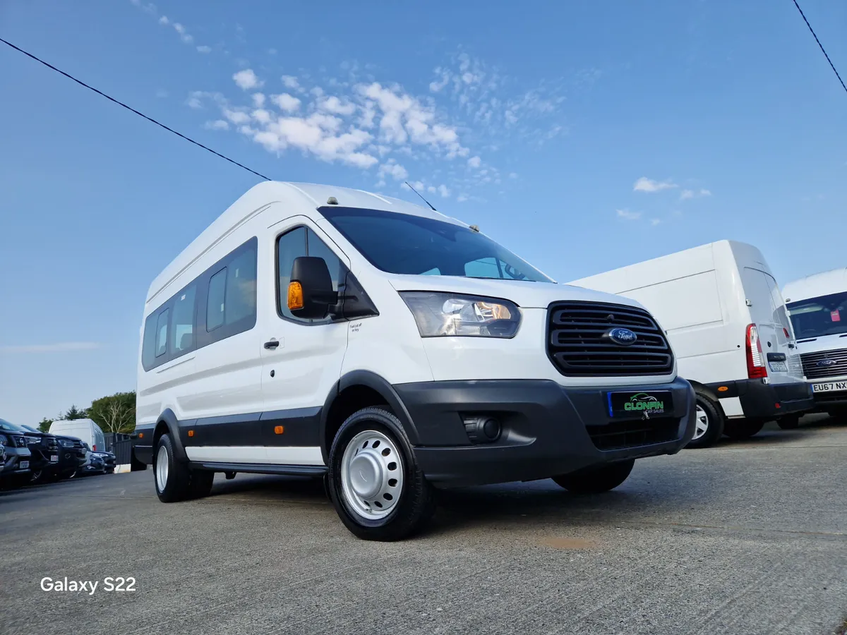 2017 FORD TRANSIT 17 SEATER MINIBUS 2.2L 125BHP TW - Image 2