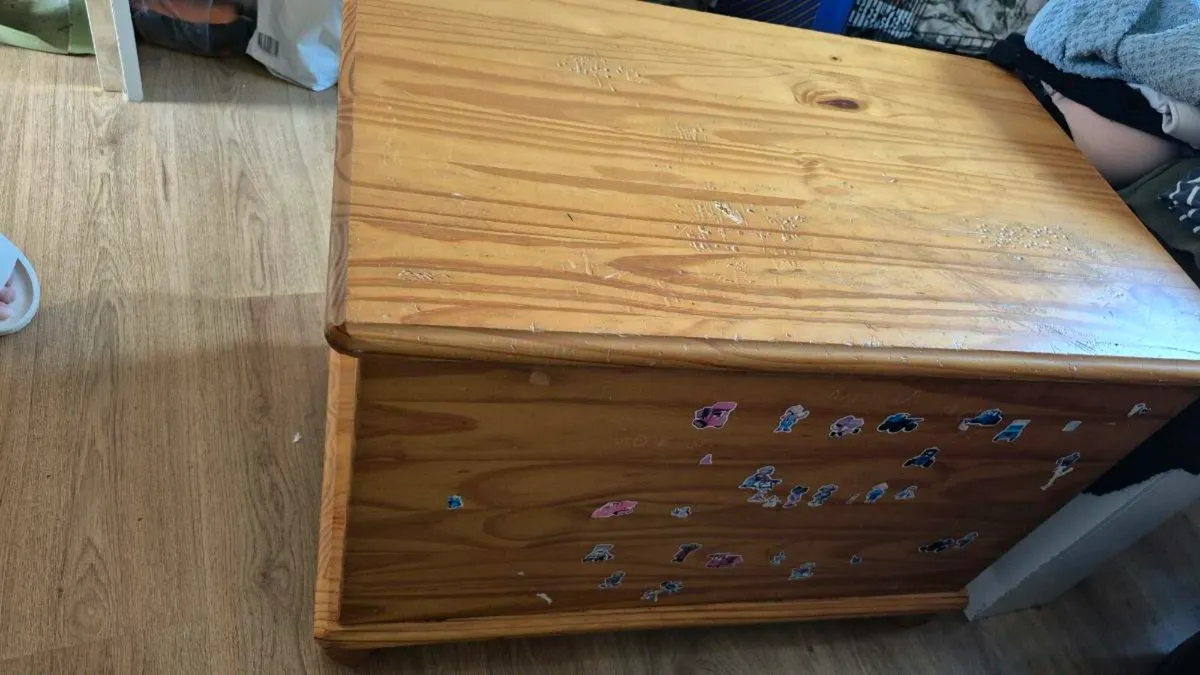 Coffee table and blanket box free - Image 1