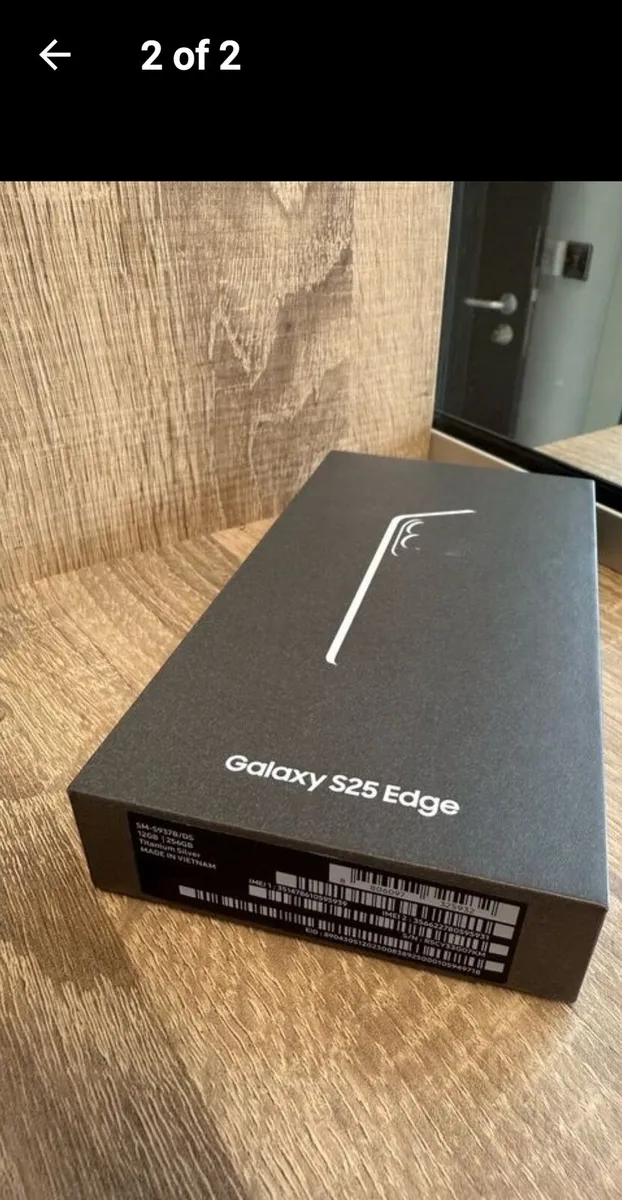 Samsung s25 Edge new 256GB Unlocked - Image 1