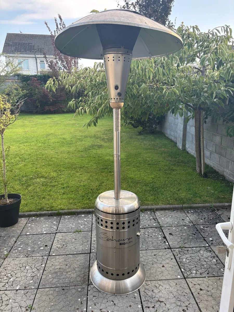 Sahara Garden gas heater + bottle - Image 1