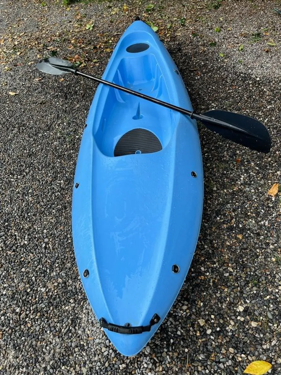 10ft 2 person Kayak with oar. - Image 4