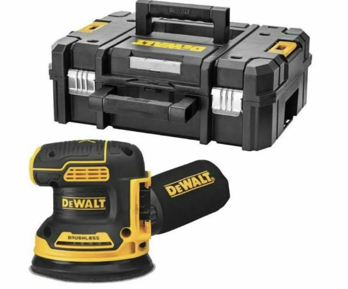 DeWalt DCW210NT 18v Li-ion 125mm Orbital Sander - Image 1