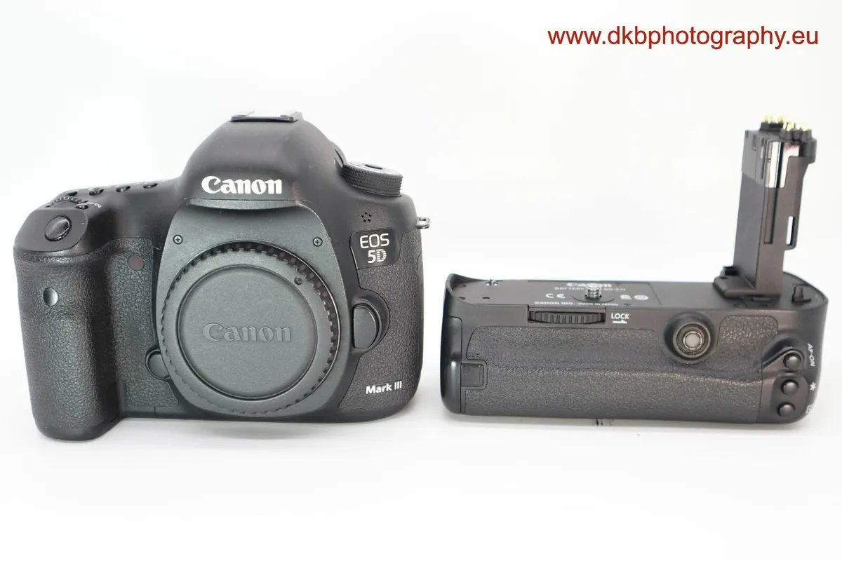 CANON 5D MK 3 CAMERA & BATTERY GRIP #089 - Image 3
