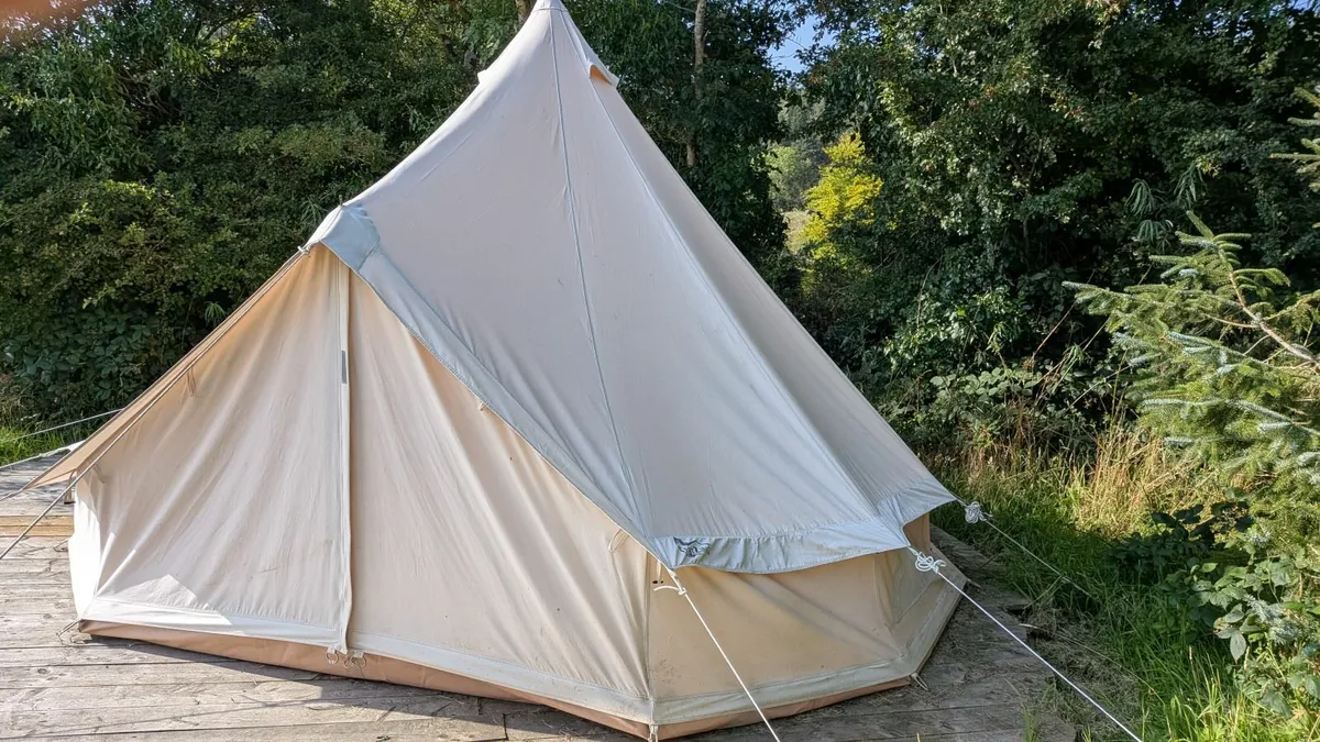 Canvas Bell Tent 4m and 5m - Image 1