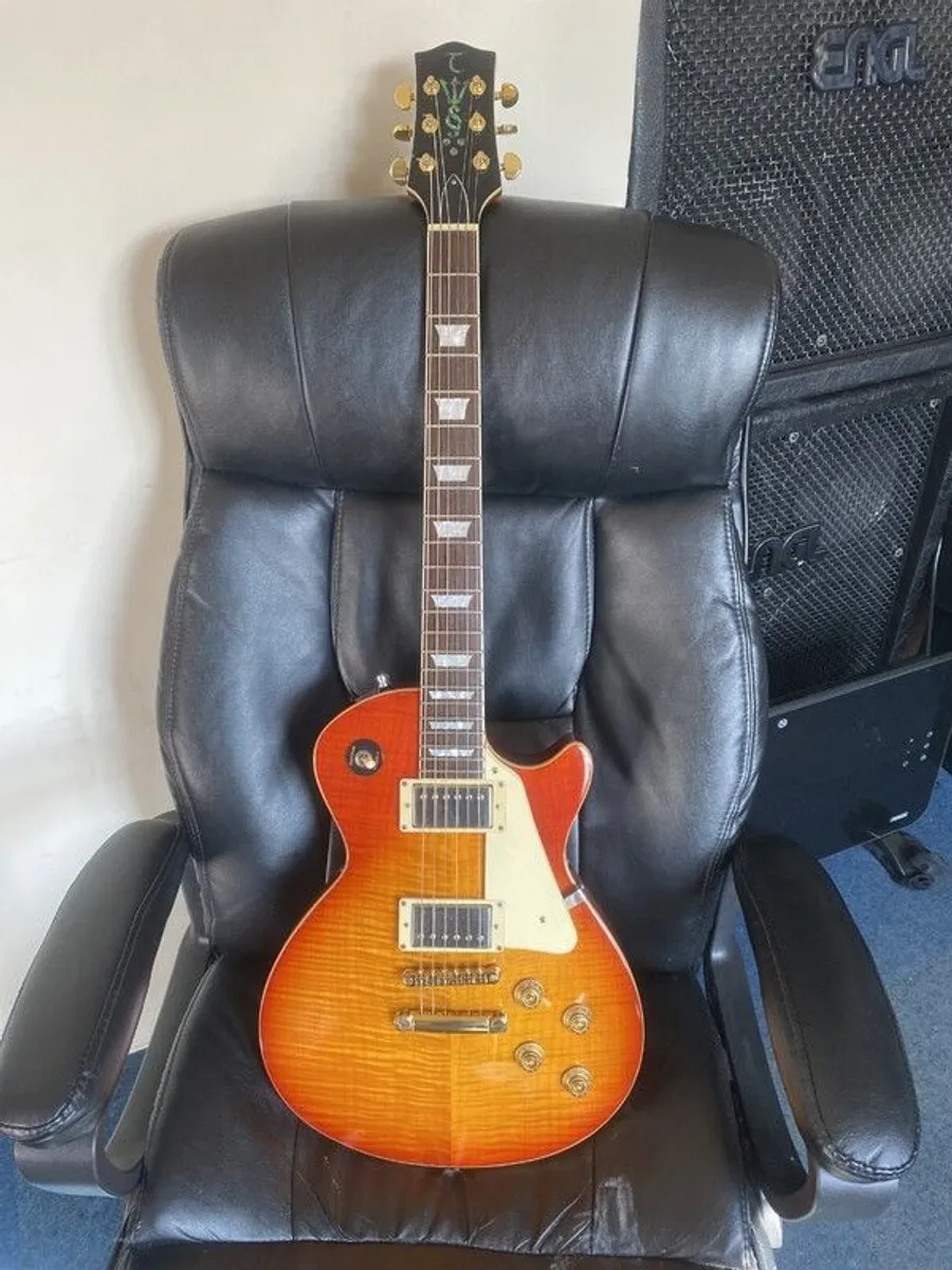 Tanglewood TSB 58 Les Paul Red Sunburst - Image 2