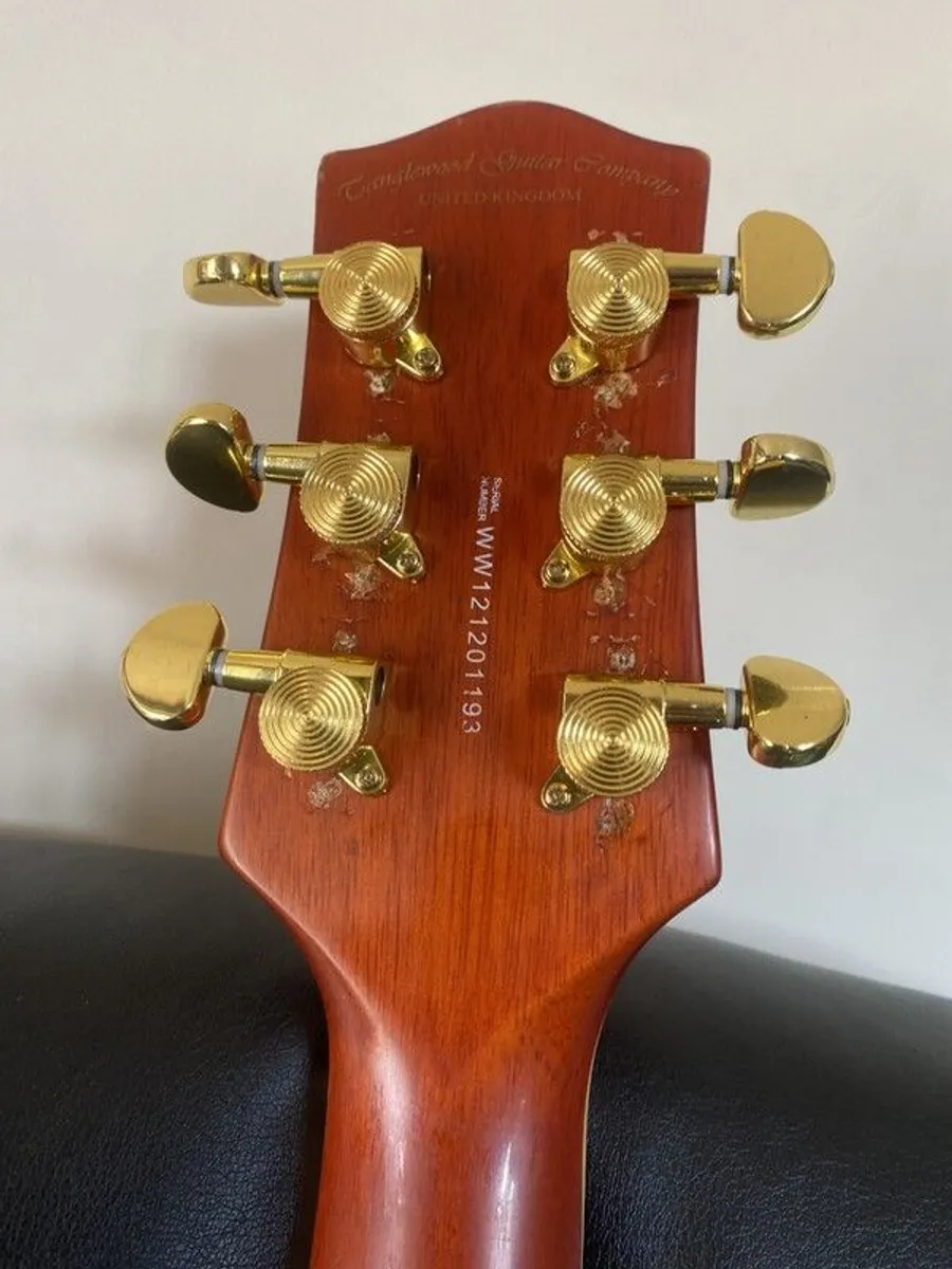 Tanglewood TSB 58 Les Paul Red Sunburst - Image 3