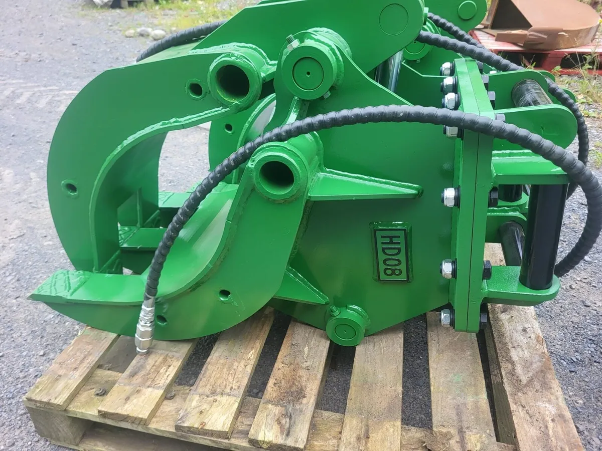hydraulic grab 45mm pins to suit 4-6 - Image 3
