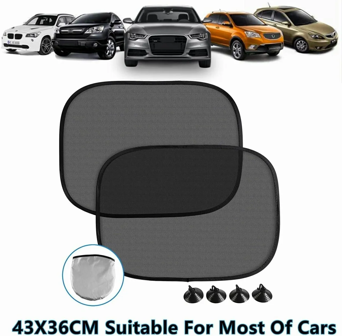 Car Sun Blinds for Kids – UV Protection with Sucti - Image 1