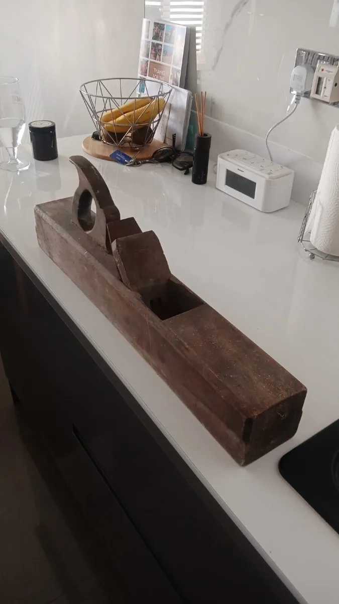 Antique wooden jackplane - Image 2