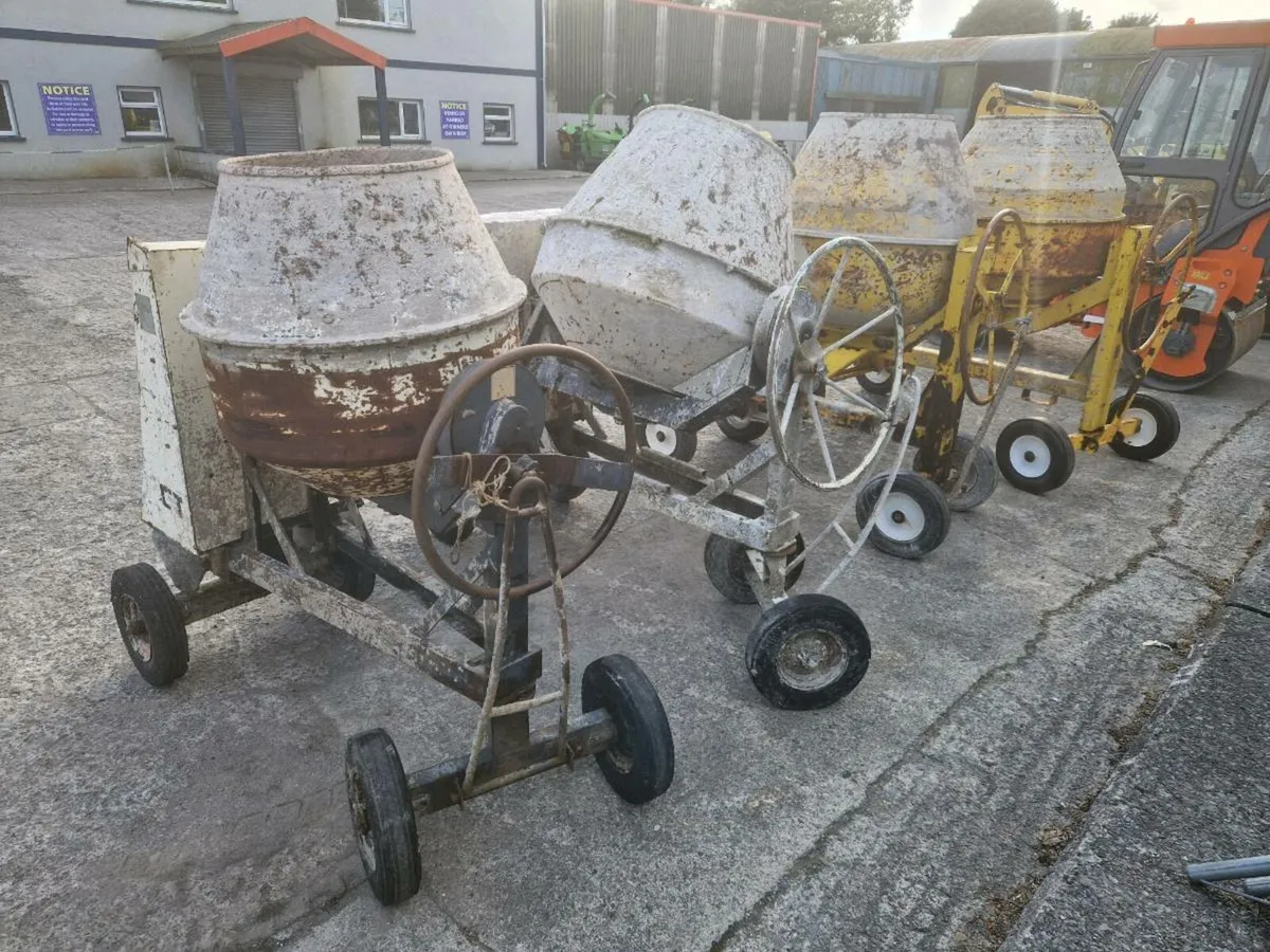 Diesel Cement Mixers - Image 3