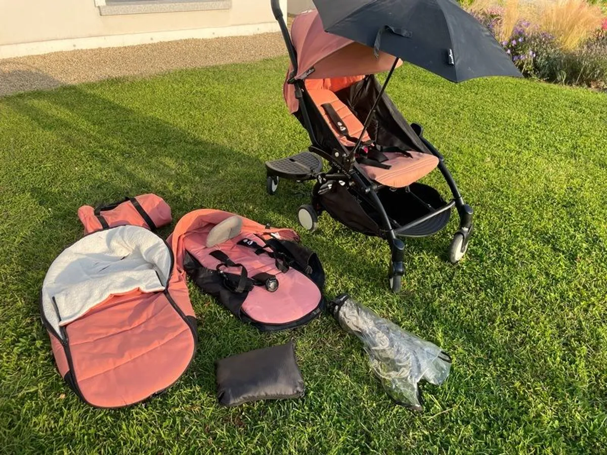 BabyZen Yoyo Pram - Pink - Image 3