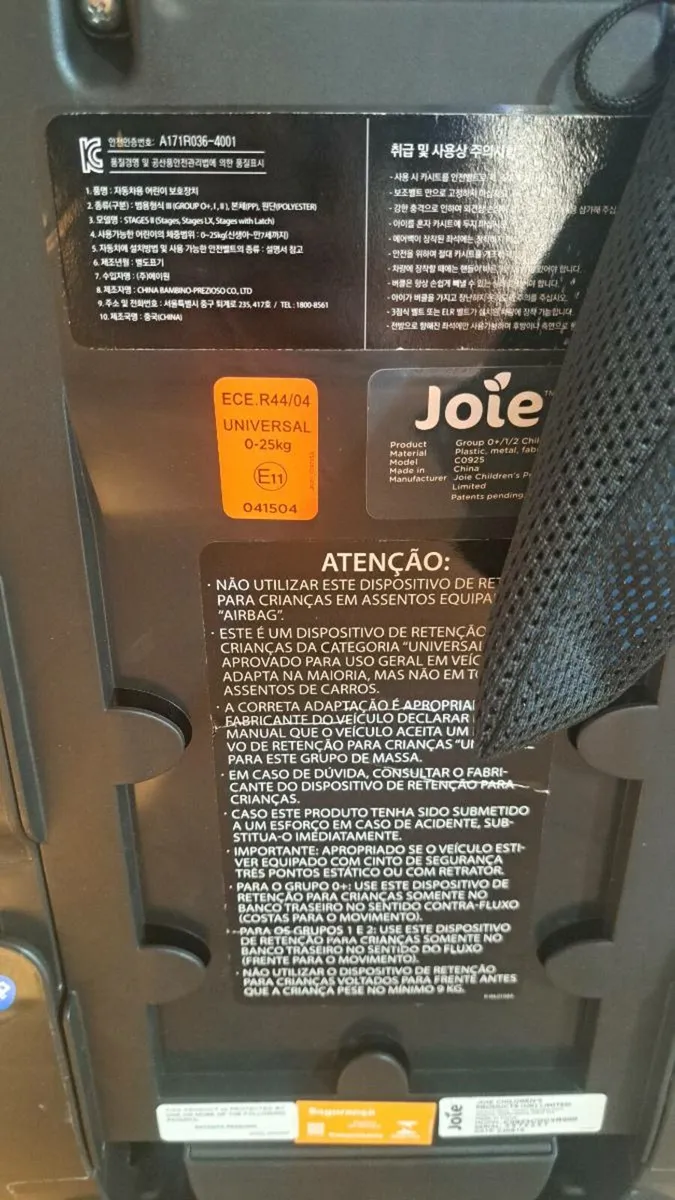 Joie Stages Car seat - Image 4