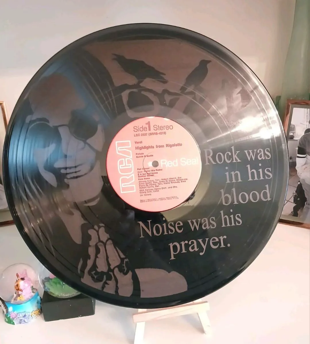 Laser engraved ozzy osbourne and more... - Image 1