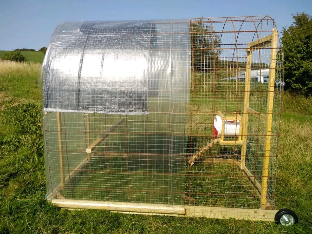 Movable Chicken Coop/ Chicken Tractor - Image 1