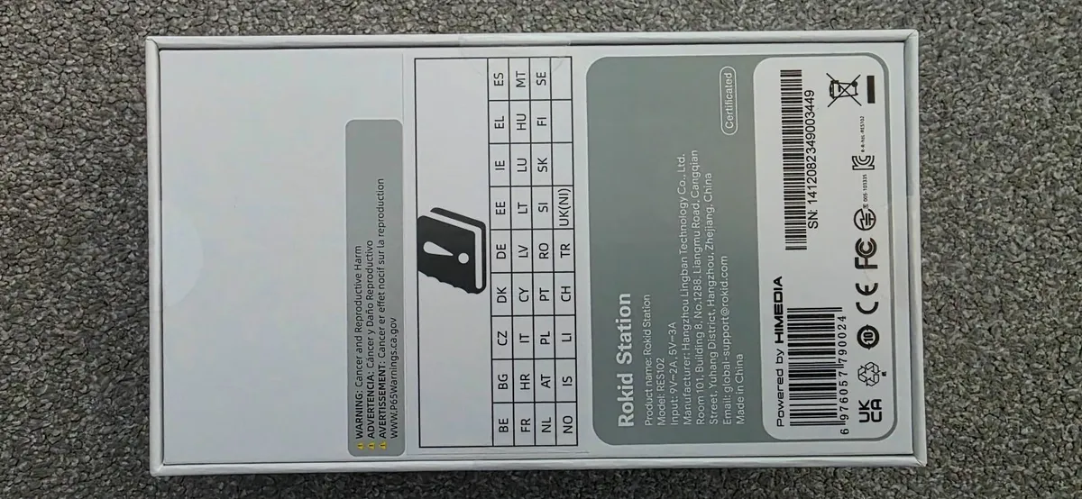 AR Glasses Rokid Max Joy Pack NEW Sealed Box - Image 3
