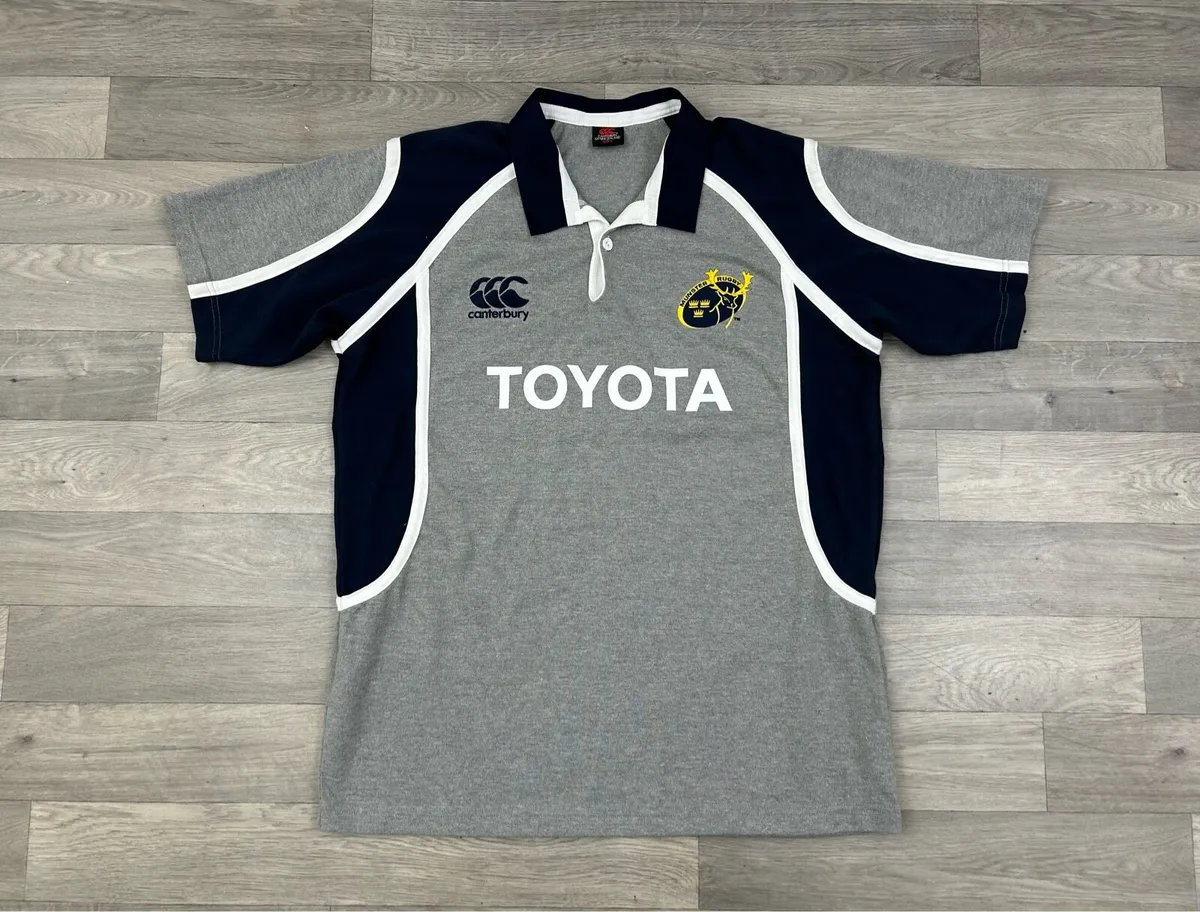Vintage 2006 Canterbury Munster Rugby Jersey - Image 1
