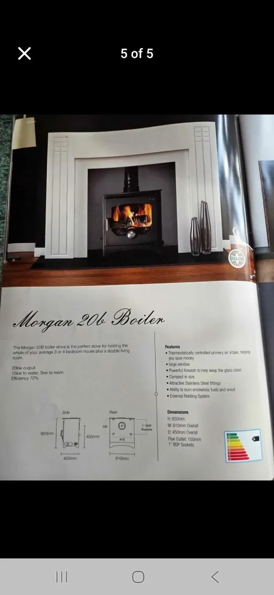 Solid Fuel Stove - Image 1