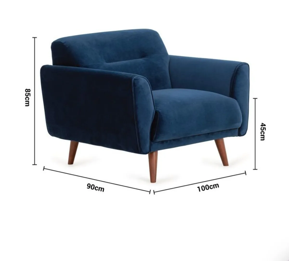 3 piece sofa suite (2 seater sofa, armchair & footstool) - Image 3