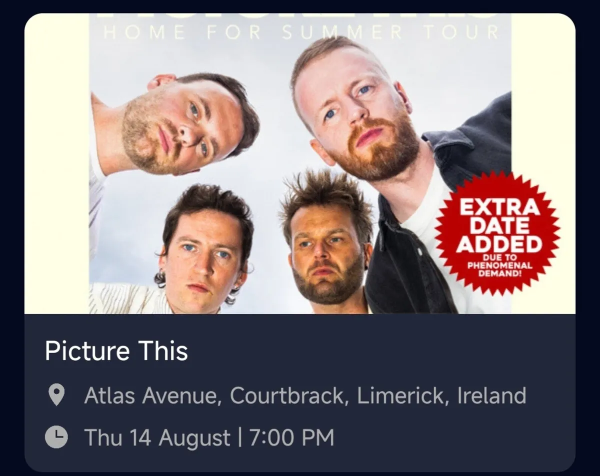 Picture This Tickets