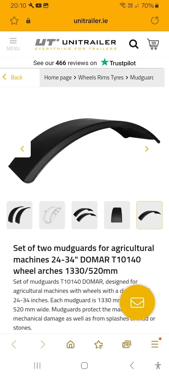 Universal mud guards for agriculture machinery - Image 4