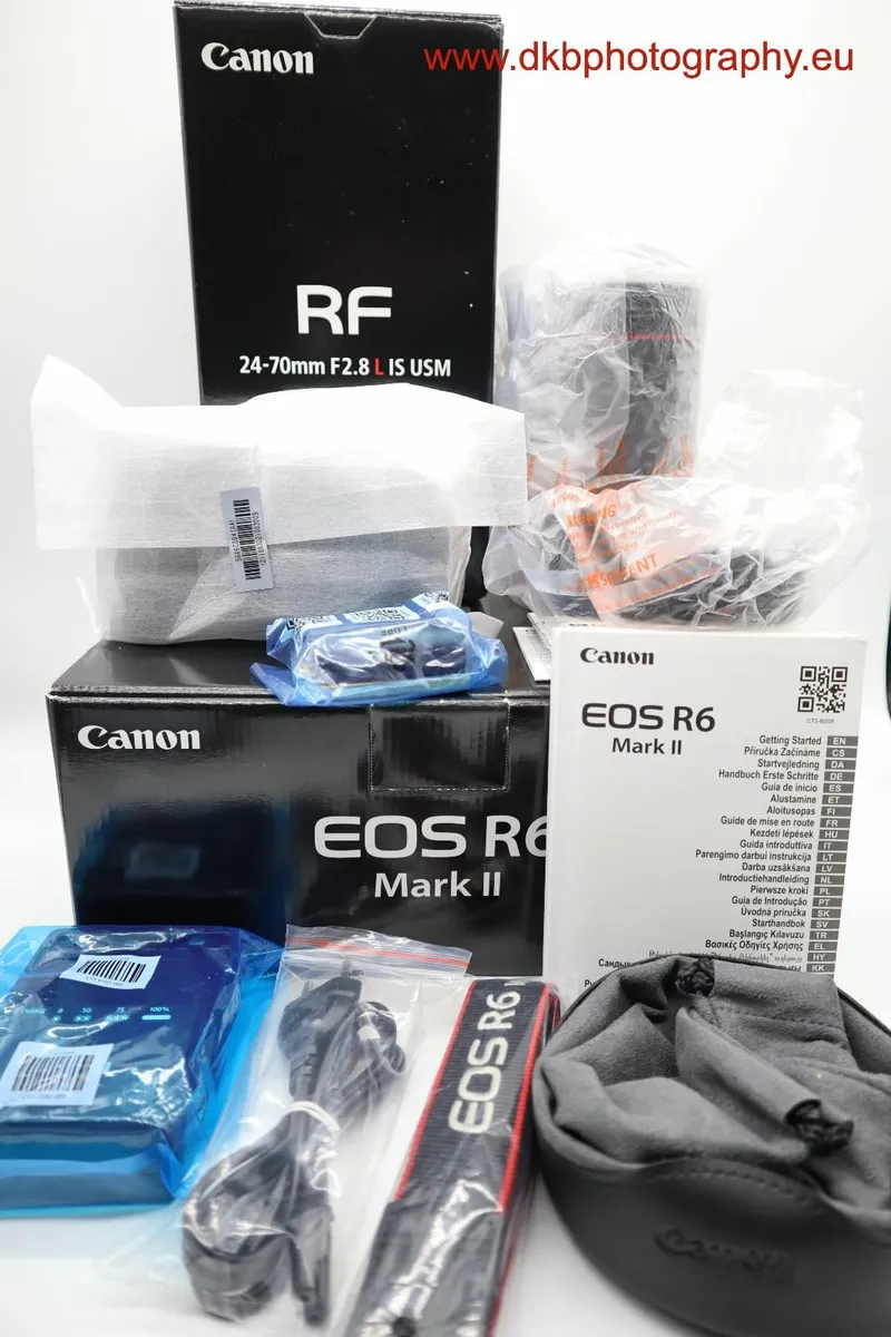 CANON EOS R6 MK II  & RF 24-70mm F2.8L IS USM LENS - Image 1