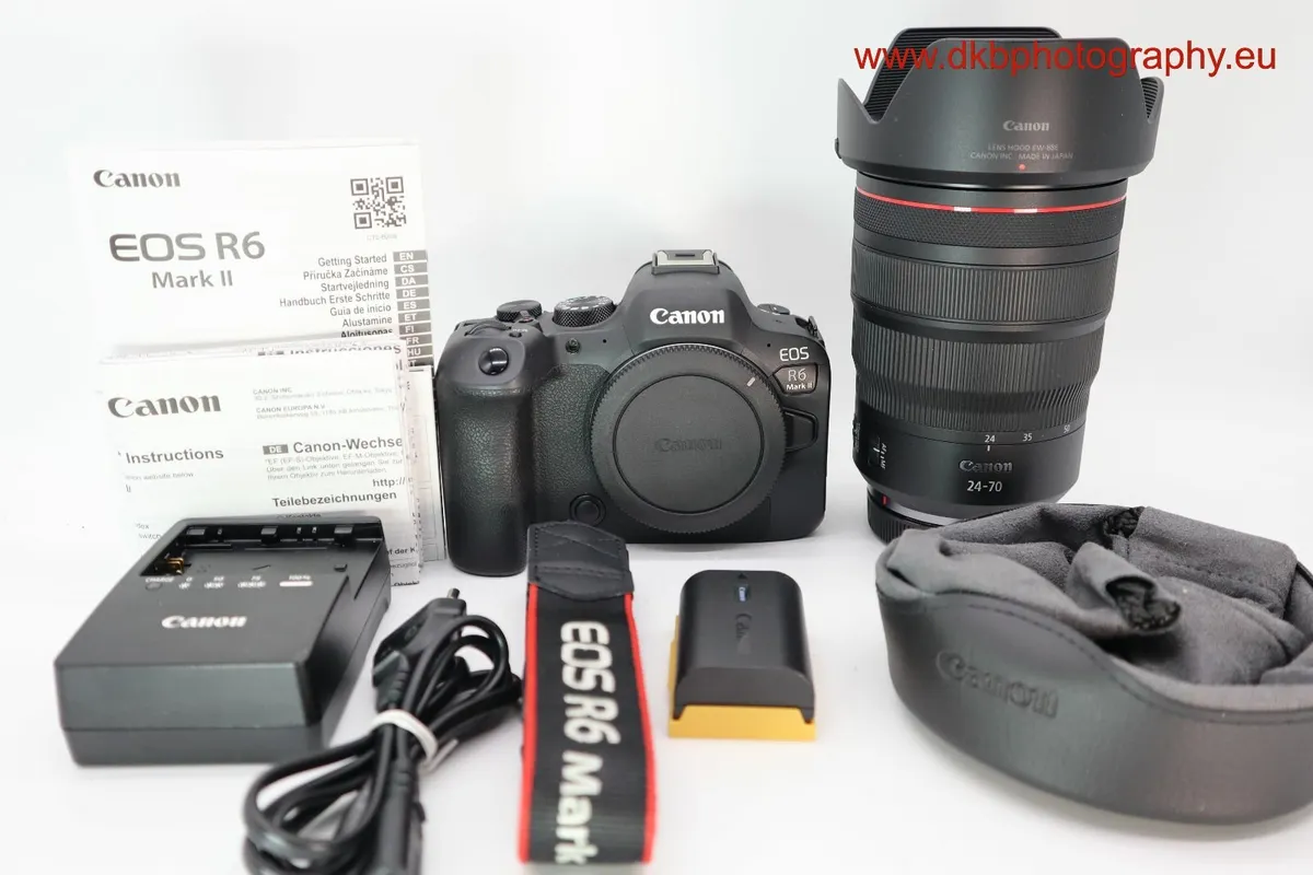CANON EOS R6 MK II  & RF 24-70mm F2.8L IS USM LENS - Image 3