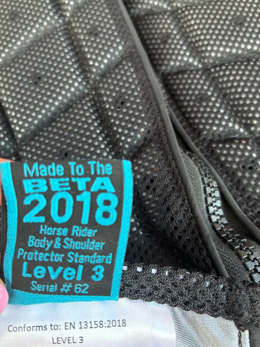 Show jacket and back protector - Image 2