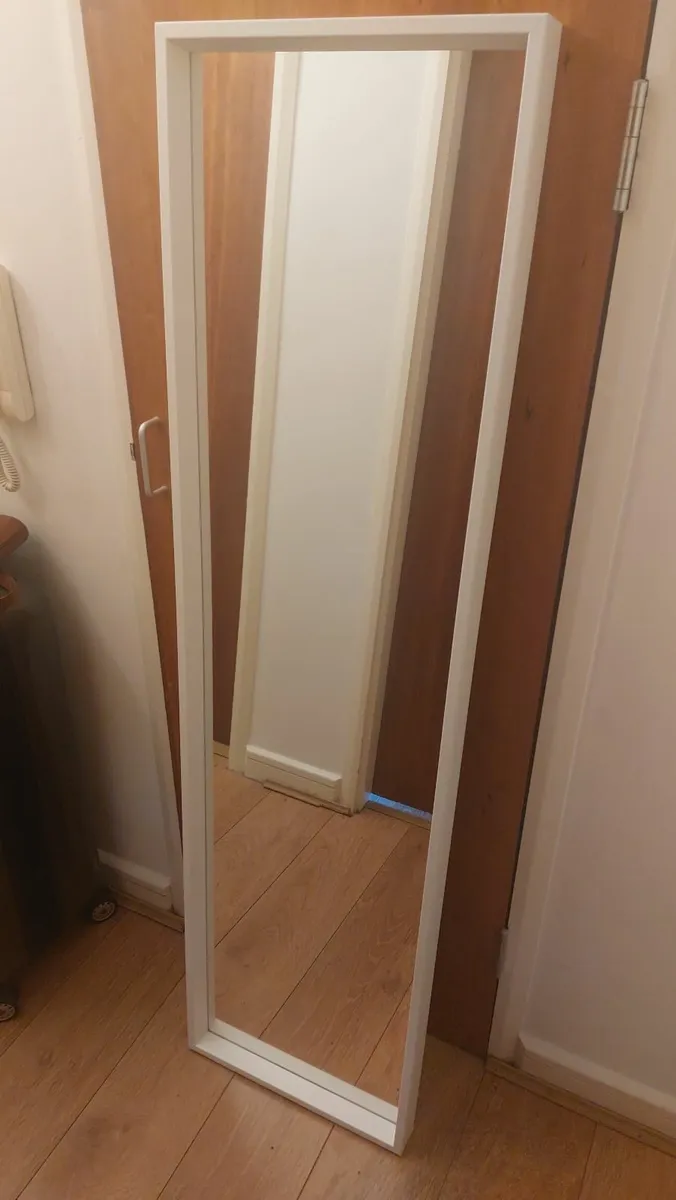 Ikea mirror NISSEDAL white - Image 4