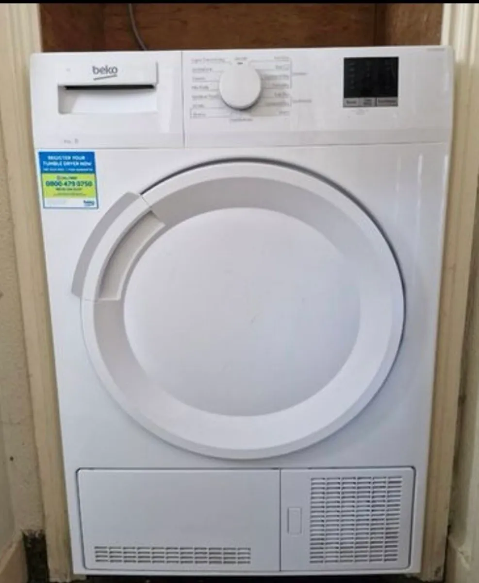 Beko Condenser Dryer 8kg Drum