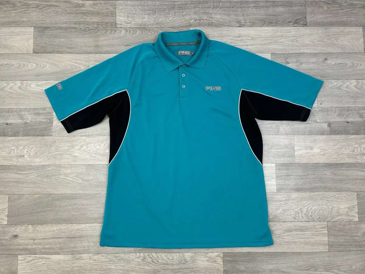 Ping Golf Polo Shirt Mens Medium - Image 1