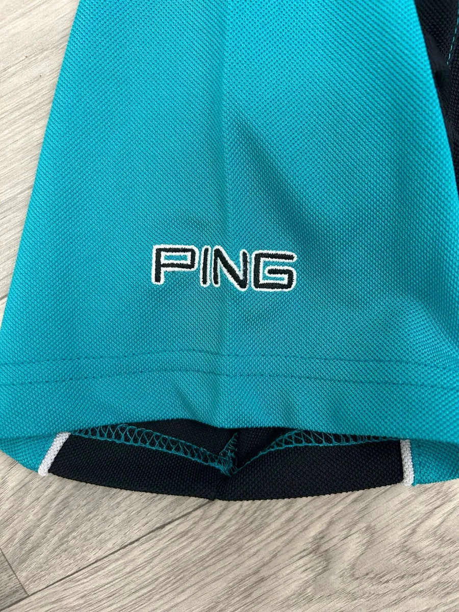 Ping Golf Polo Shirt Mens Medium - Image 3
