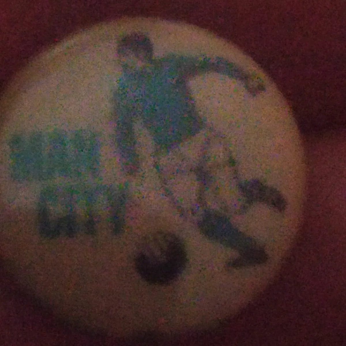 Oasis vintage badge pin 94.  Man city - Image 4