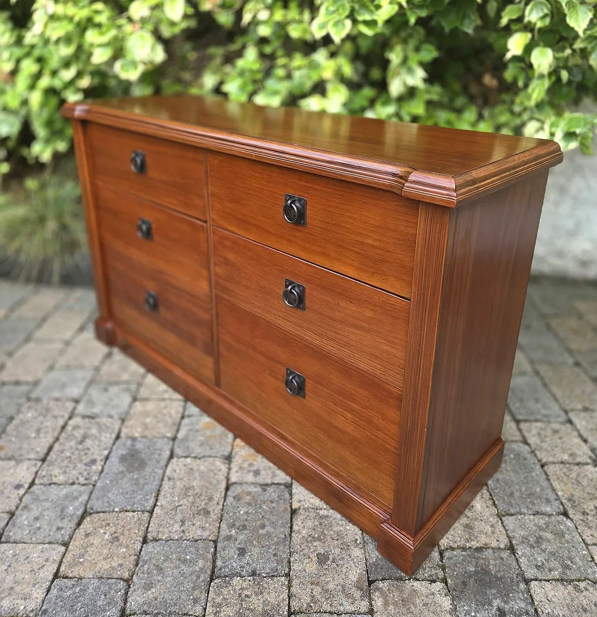 Walnut Low Chest - Image 1