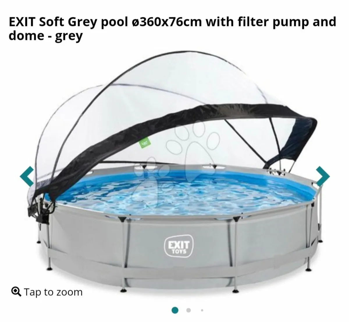 Swimming pool and cover (FREE) - Image 1