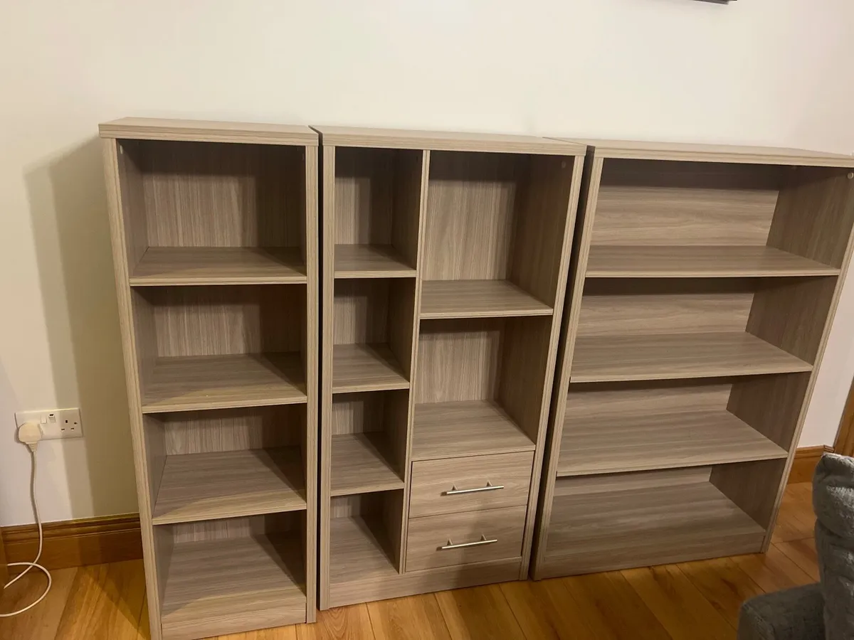 3 piece metro shelving units - Image 1