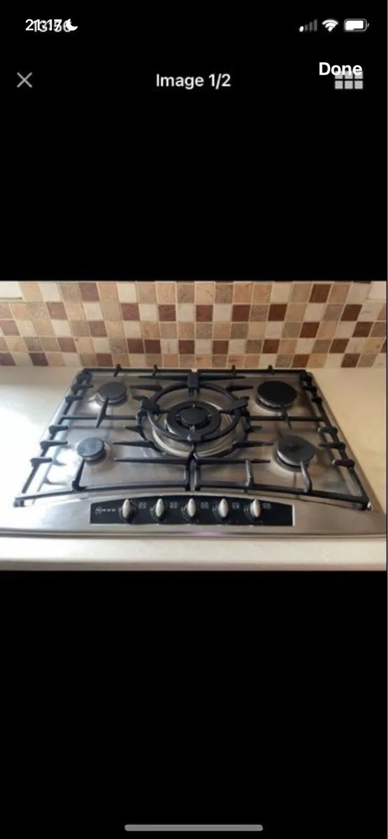 Neff gas hob for sale - Image 1