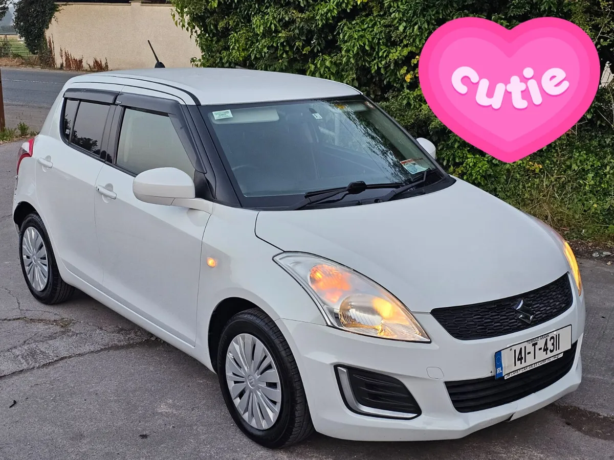 2014 Suzuki swift 1.2L low miles €4900 no offers - Image 1