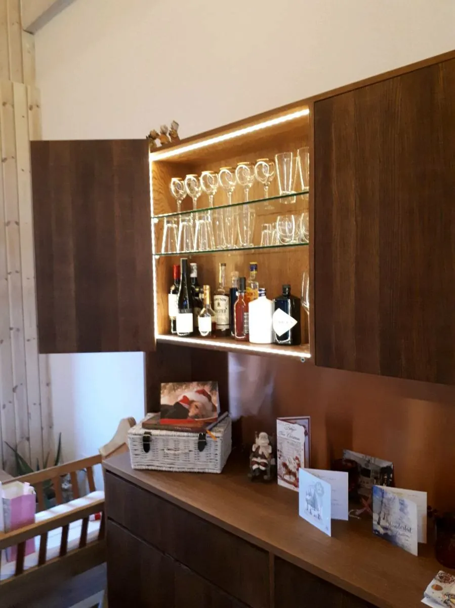 Drinks Cabinet in Solid Oak