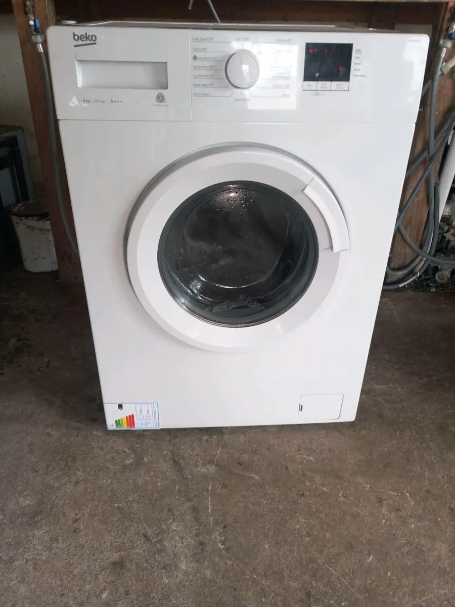 Beko 8kg washing machine - Image 1