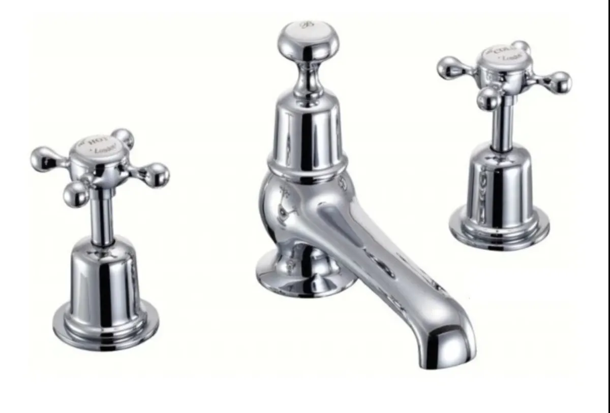 Burlington Quarter Turn Basin taps - Image 1