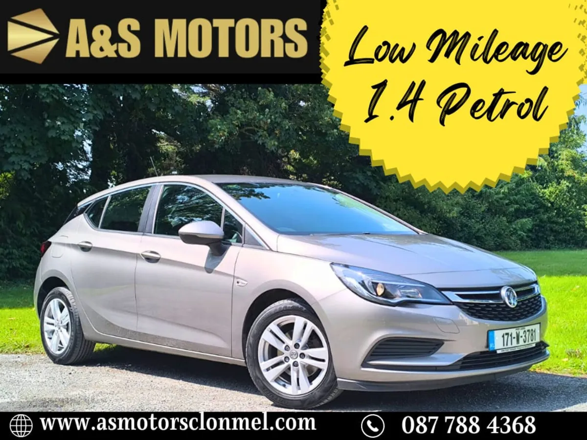 Vauxhall Astra 2017 1.4 Design - Image 1