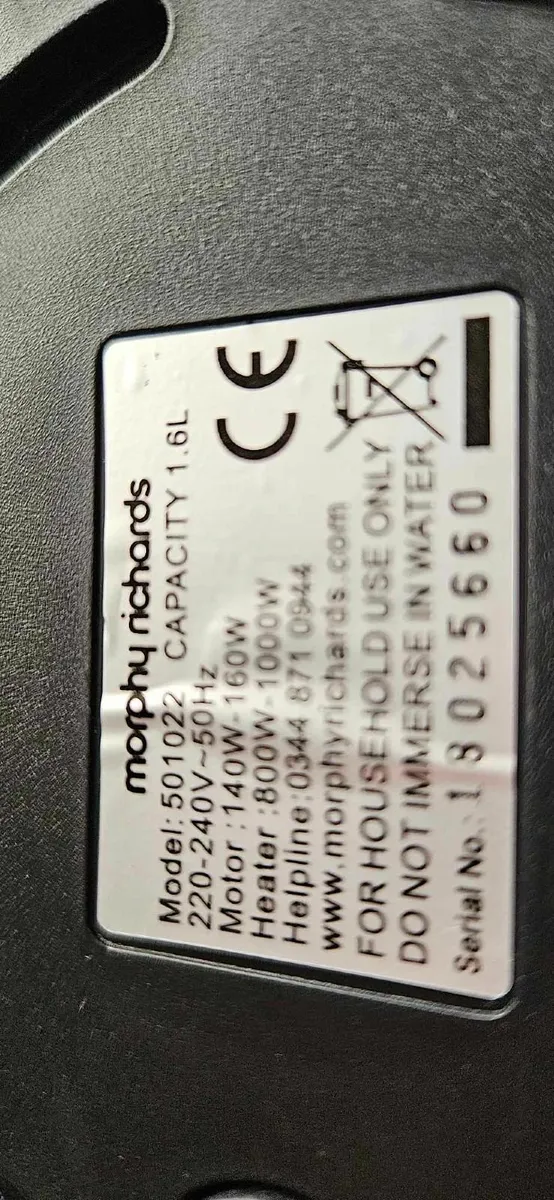 Morphy Richards Soup maker - Image 4