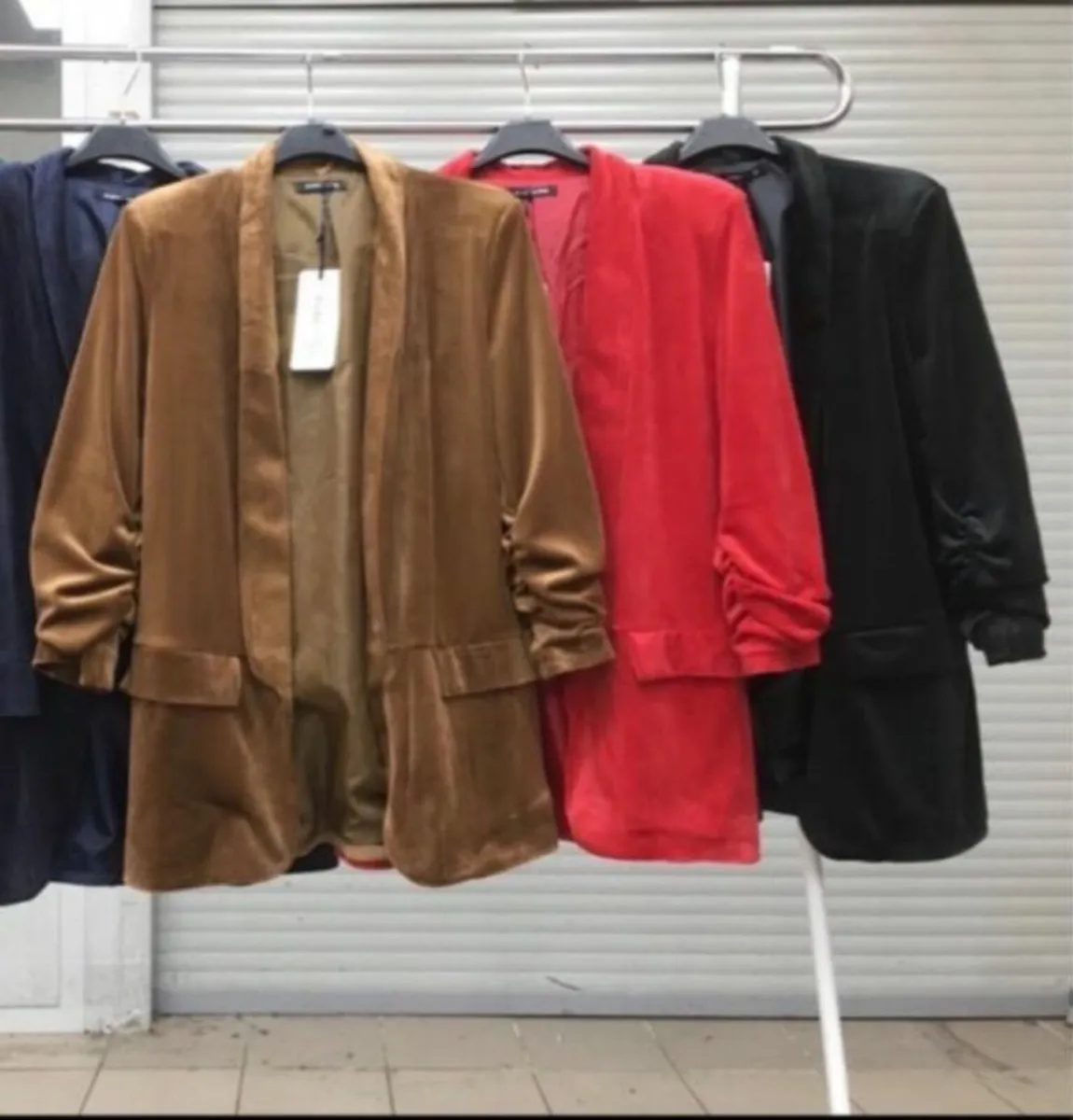 Velvet Jacket Elegant uni size - Image 2