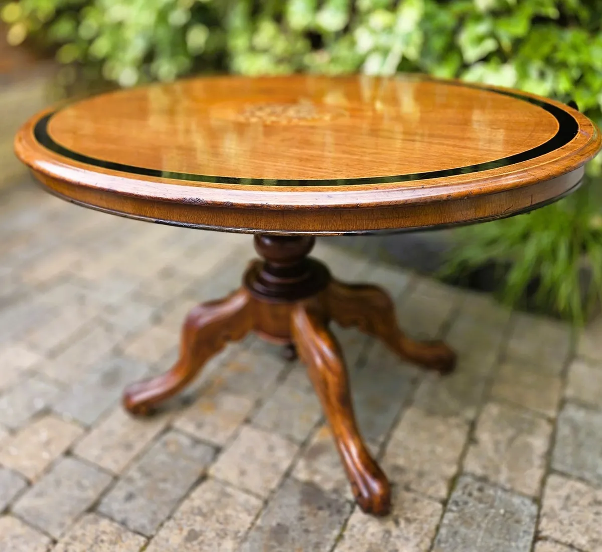 Victorian Walnut Centre Table- Circa 1890 - Image 2
