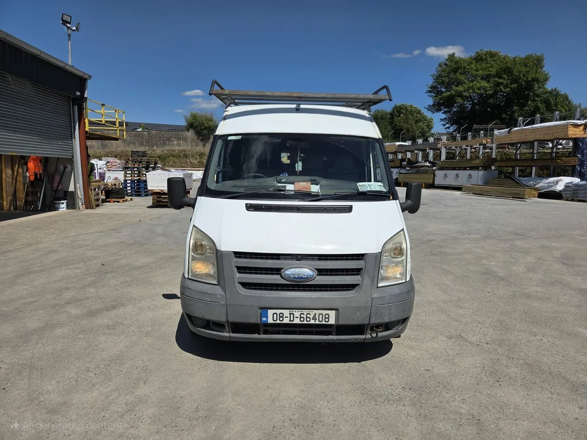 Ford transit  FWD  tested & taxed - Image 2
