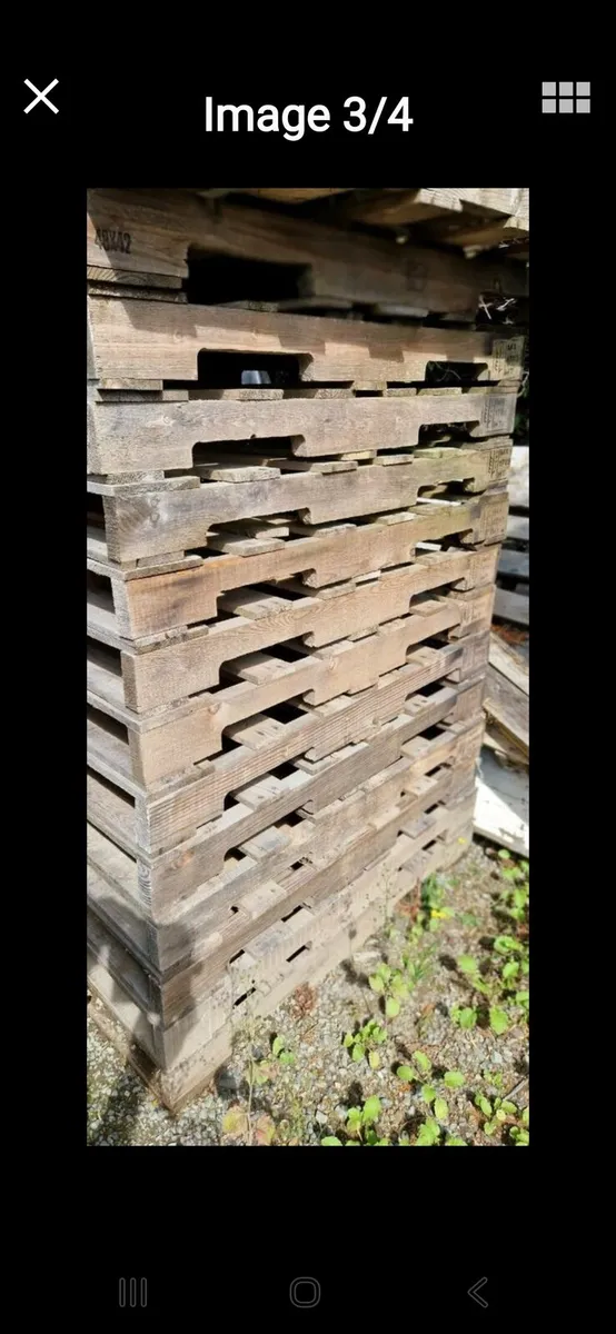 Pallets kindling firewood - Image 3