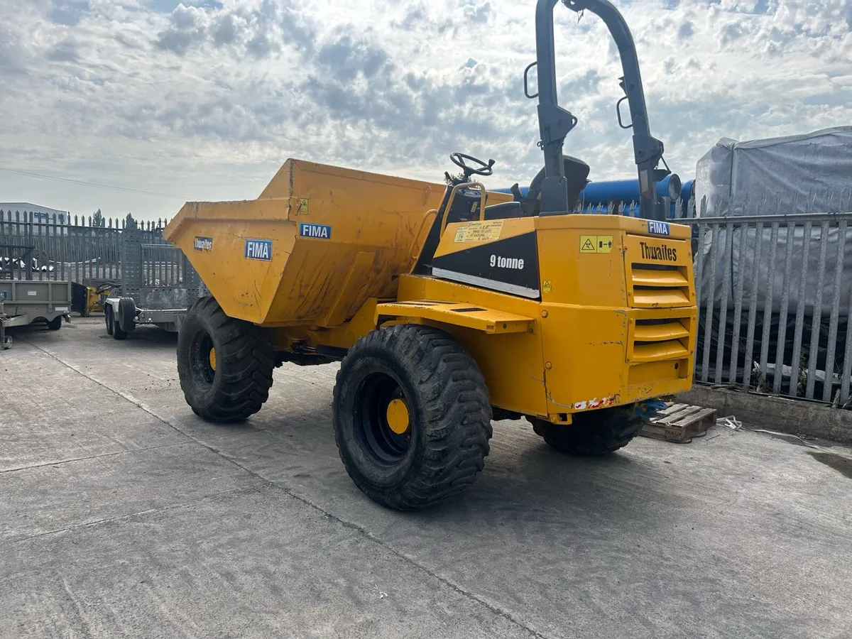9 ton twaites site dumper - Image 3
