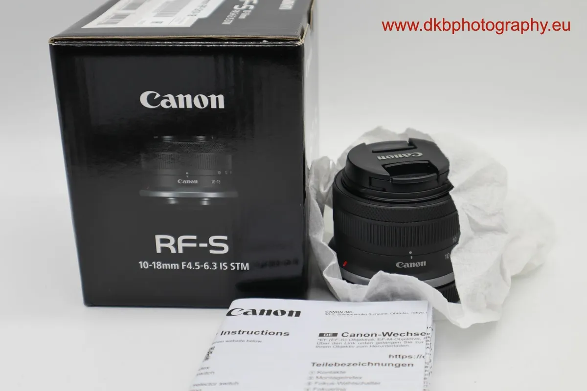 CANON RF-S 10-18mm F4.5-6.3 IS STM LENS #0311 - Image 1
