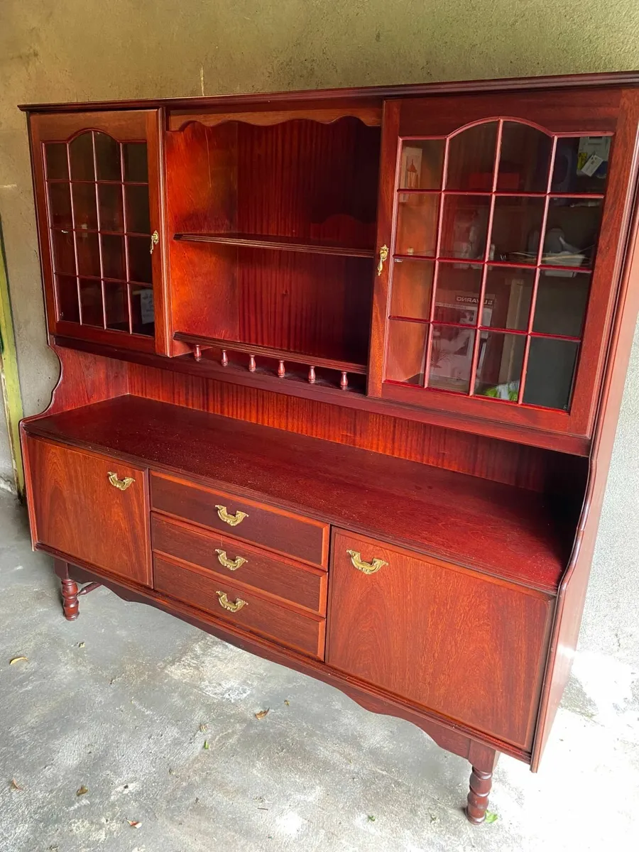 Mahogany Living Room Display Cabinet - Image 1